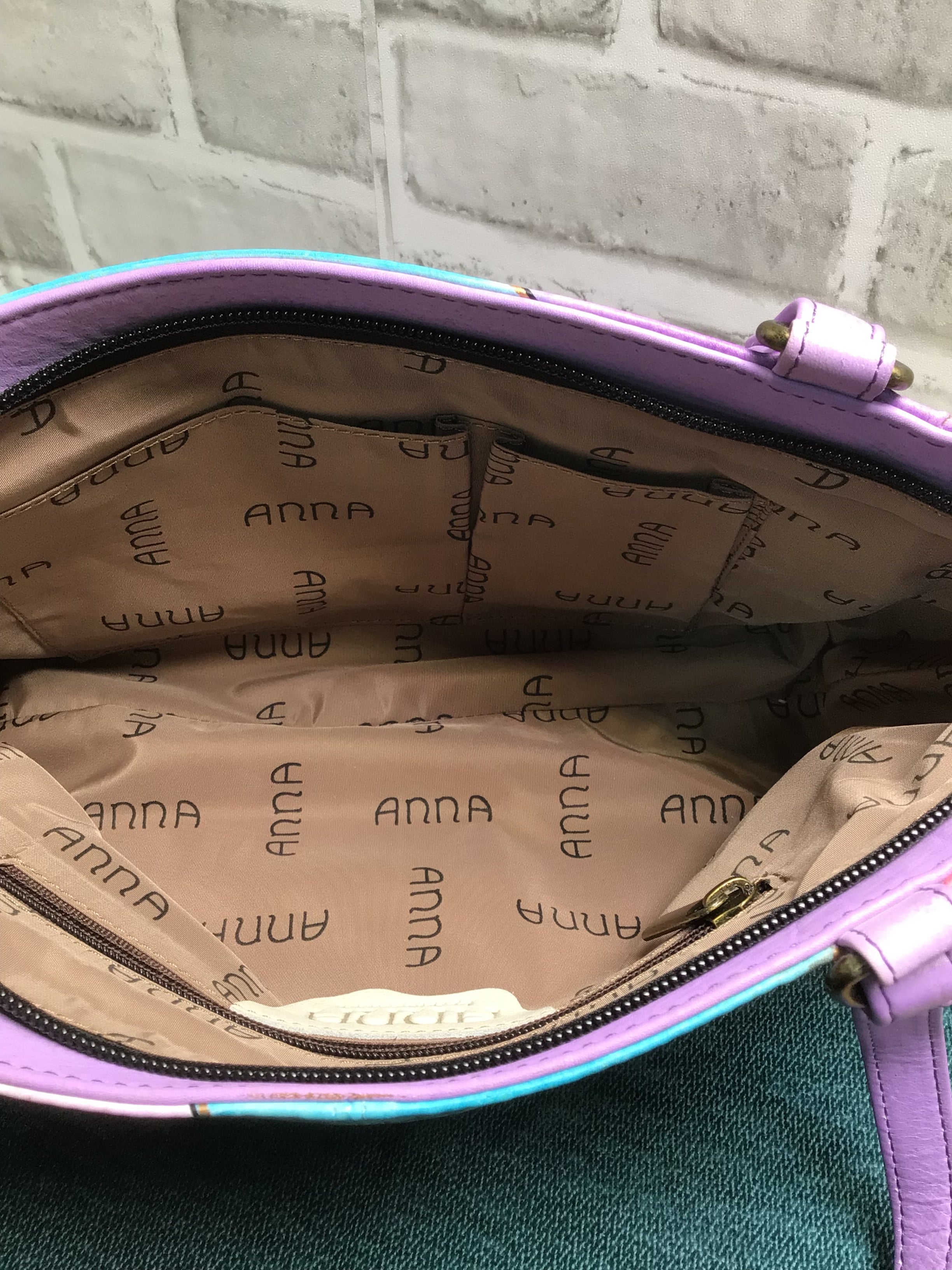 Anna by Anuschka Small Tote Handbag (7896666407150)